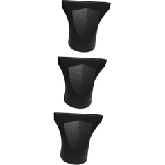 WOONEKY Pack of 9 Hair Dryer Diffuser Hair Dryer Heads Hair Dryer Nozzle Universal Package Concentrator Nozzle Hair Dryer Extension Hair Drying Rechargeable Boquilla Comb Air ABS Plastic Black