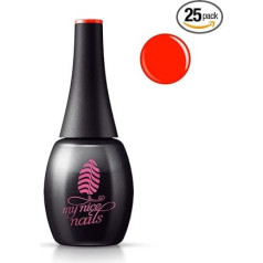 Last Rose 032 Gel Polish by My Nice Nails Just More Beautiful, 12 ml, Lasts 3 to 4 Weeks Extreme Gloss or Matte Unique Bottle Design