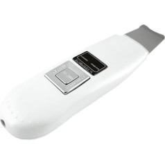 HUKITECH Premium Ultrasonic Skin Scrubber Face Scrub Massager - White