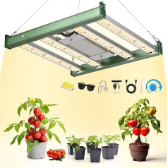 VAYALT SZ1200 Plant Lamp LED, Grow Lamp with UV IR and Blue Light, LED Plant Light Full Spectrum, Dimmable LED Grow Light, Grow Lamp for Indoor Seeds Bud Plant Vegetables and Flowers