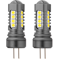 Led spuldzes canbus 3030 18smd hp24w white 12v 24v -02803