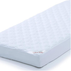 Celinatex First Class Underbed Mattress Protector 140 x 200 cm Microfibre Polyester Mattress Topper Mattress Protector