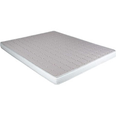 Evergreenweb Materassi & Beds EVERGREENWEB Memory Foam Double Mattress for Sofa Bed, 14 cm High, Orthopaedic Water Foam Mattress, Hypoallergenic and Ergonomic Mattress with White Cover 140 x 190 cm - Daybed