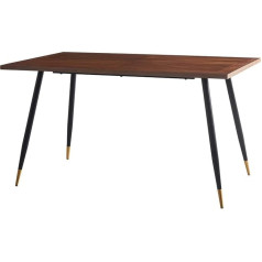habitat et jardin Kavita Dining Table 140 x 80 x 76 cm Oak