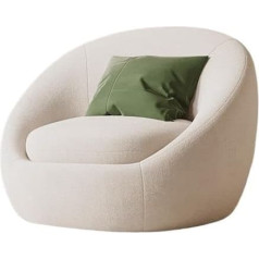 Generisch Modern Minimalist Small Couch for Living Room, Beauty Salon, B&B, Single Chair for Small Spaces, Lazy Lounge Chair for Leisure and Negotiations, Compact Design