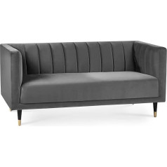 Julian Bowen Grey 2 Seater Sofas