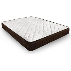 Hogar24 Es Visco-Aloe Reversible, Polyurethane, White, 150 x 180 cm
