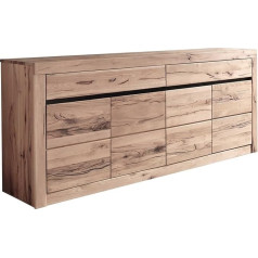Massivmoebel24.De Montreux #211 Sideboard 202 x 45 x 85 cm Bianco Oiled
