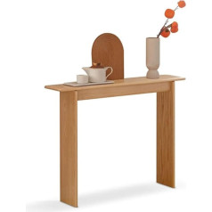 Gliget Console Table, Modern Solid Wood Console Table, 39.37 Inches, Sofa Table, Narrow Entrance Table for Hallway, Behind Couch, Foyer, Living Room, Entrance Table