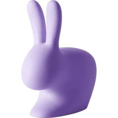 Qeeboo Rabbit Chair Baby, Plastic, Purple