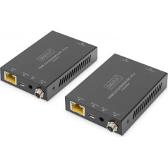 Extender / Extender hdmi 70m over twisted pair cat.5e/6/7 4k 60hz poc (power over cable) (komplekts)