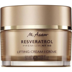 M. Asam Resveratrol Premium NT50 Lifting Cream (50 ml) - Anti-Ageing Cream with Resveratrol for Smooth & Visibly Lifted Skin - Hyaluronic Cream, Face Care for All Skin Types