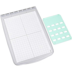 Sizzix Accessories Stencil and Stamp Tool | 664896 Tools, Multicoloured, One Size