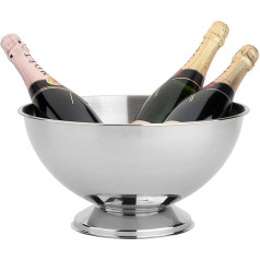 Leopold Vienna Champagne Bowl Classic II, Metal Silver, 35 x 35 x 18.7 cm