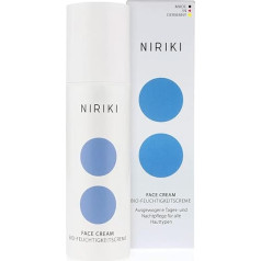 NIRIKI Face Cream, Moisturising Cream for Day and Night with Cold-Pressed Organic Oils, Organic Certified Natural Cosmetics from our Factory in Chiemgau, Bavaria, 50 ml