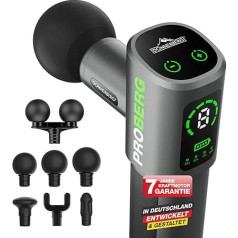 DONNERBERG® PROBERG 2025 - ONLY FOR THE STRONGEST: 12 mm Amplitude Powerful Massage Gun with 24 kg Pressure Force 3500 mAh Branded Battery