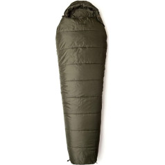 Snugpak Sleeper Lite WGTE Sleeping Bag - Mummy Sleeping Bag with Isofibre Insulation, Adjustable Hood, Shoulder Bar, Side Zips, Anti-Nag Zip for Camping & Cold Weather