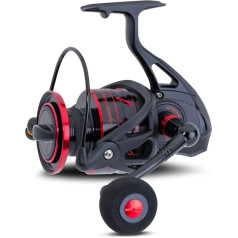 UNI CAT Superior Heavy Spin 6500 - Spinnrolle, Angelrolle zum Wallerangeln, Stationärrolle