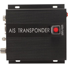 Gavigain AIS Transceiver, Marine AIS Transceiver 156.025 to 162.025MHz DSC reception Two-channel AIS receiver Boat AIS transceiver