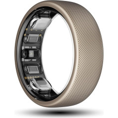 Amazfit Helio Ring Size 12, Smart Ring with Sleep Monitor, Heart Rate Monitor, 10 ATM Water Resistance - 3.82 g Ultralight Fitness Tracker with up to 4 Days Battery Life