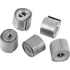 Yencoly Soft 5 Rolls Lead Tin Lead Tape Strips Uniform Thick Fishing Lovers for Fishing Sinkers