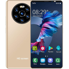 Smartphone without Contract, Mate40 Pro Dual SIM Mobile Phone, 5.45 Inch HD Full Screen, Android 6.0, 1GB + 8GB ROM, 2MP + 5MP, 2200mAh Battery, Face/Fingerprint