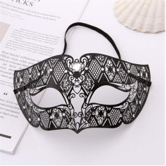 Smx mask Venetian Masquerade Mask/Party Mask/Masquerade Mask/Mardi Gras Mask/Luxury Masquerade Metal Mask with Diamond Wrought Iron Mask
