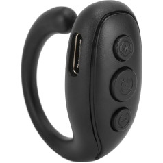 Zunate Mobile Phone Bluetooth Remote Control, ABS Ring Shape, Bluetooth Remote Control, Page Turner, Wireless Bluetooth Selfie Button, Clicker, Camera Shutter Remote Control for Smartphones, Tablets