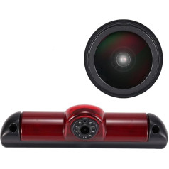 1280 x 720 Pixel Super HD Car Roof Brake Light Rear View Camera Transporter Van Waterproof Night Vision Rear View Camera Replacement for Fiat Ducato X250 X290 Bus Box/Peugeot Boxter/Citroen Jumper