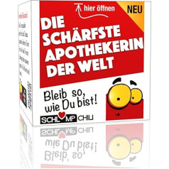 Schlump-Chili Die schärfste Apothekerin der Welt - Ein witziges Apotheker Geschenk Set