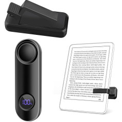 2025 Page Inverters for Kindle Paperwhite Kobo eReader, Remote Control Page Turner for iPhone, iPad, Tablets, Android, Camera Video Recording, Shutter Release Selfie Remote