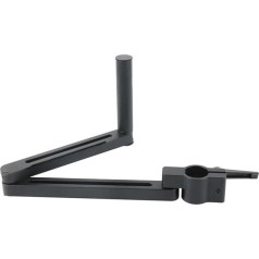Microscope Accessories, Adjustable Joint Clamp, Microscope Mount, 50mm Mount, C Mount, Zoom Lens, Camera, Folding Stand, Durability and Reliable Performance (25-32mm Arm)