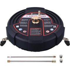 Tool Daily Pressure Washer Surface Cleaner with 2 Pieces 17