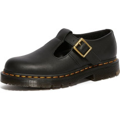 Dr. Martens - Women's Polley Slip Resistant Service Shoes, Black Industrial Full Grain, 5 M US, black