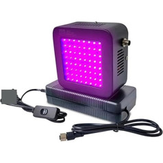 UV Licht Lampe, 1500 W UV-Härtungslampe mit hoher Intensität, 3535 UV-Lampe mit hoher Dichte, UV-Kleber, schattenloser Kleber, Farbe, Tinte, Lack, grünes Öl, Backlampe,UV Lampe(1_395nm)