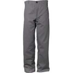 Planam 1710 360 g/m² Heat and Welding Protection Trousers - Optimal Safety and Comfort - Colour: Grey - Size: 90