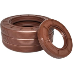 Lip Seals FKM Fluoro Rubber Skeleton Oil Seal Inner Diameter 100-130mm Lip Seal Collar Seal High Temperature Resistant Radial Seals Rotary Seals (Size : 120X150X12)