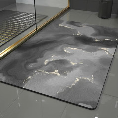 Pinkrin Diatomite Stone Bath Mat - Soft and Comfortable, Extremely Absorbent Bath Mat Stone, Perfect Non-Slip Diatomite Bath Mat, Suitable for Various Living Styles