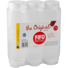 GGM Gastro | FFO-007 | (Pack of 3) Medium Membrane Squeeze Bottles - 16 oz