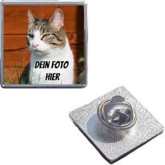 2Burned Personalised Photo Lapel Pin Brooch Buttons Memorial Pin Customized Image Text Wedding Funeral Birthday Party