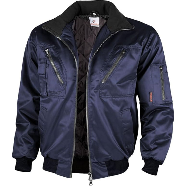 QUALITEX HIGH QUALITY WORKWEAR Pilot Jacket 60% CI/40% Polyester with Fixed Quilted Lining and Fixed Sleeves Size