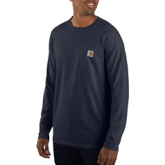 Carhartt Men's Force Relaxed Fit Midweight Long-Sleeve Pocket Work T-Shirt