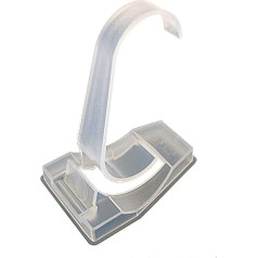 Uhrenhuette Pack of 50 Clear Watch Stands, transparent, Modern