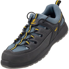 Urgent Work Shoes Safety Shoes Sandal Summer Garden Industrial 310 S1, gray