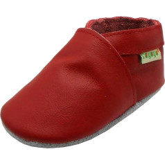 SAYOYO Soft Soles Baby Slippers, First Walking Shoes, The Child, Boys & Girls, Crawling Shoes, 17/18 (0-6) S Months, Grey