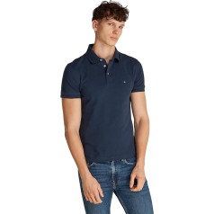 Tommy Hilfiger Herren Poloshirt Kurzarm 1985 Slim Fit