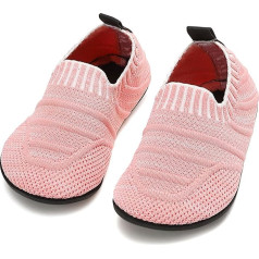 BARFULKER Slippers Children's Boys First Walking Shoes Girls Hut Shoes Baby Slippers Comfortable Lightweight Non-Slip Toddler First Walking Shoes Trainers Barefoot Shoes Slippers