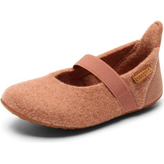 Bisgaard Girls' Wool Ballet Flat