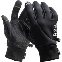 R2B Winter gloves, waterproof, touch screen gloves, warm gloves, winter gloves with anti-slip layer, thermal gloves for men and women, outdoor gloves