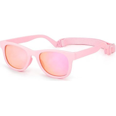 Hifot Baby Sunglasses Polarised Sports Glasses for Boys Girls Newborn UV400 Protection Flexible Children's Sunglasses with Adjustable Strap 0-24 Months